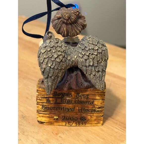 Vintage 2000 Boyds Bears and Friends Ms. Patience Inspirational Hanging Ornament - Picture 2 of 4